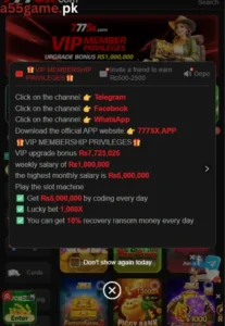 777SX Game – New Online Earning Game | Play and Earn Real Money 3