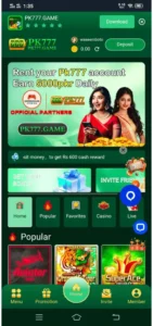 PK777 Game – Play, Slots & Earn Real Cash | Official Pakistani Earning App 2025 2