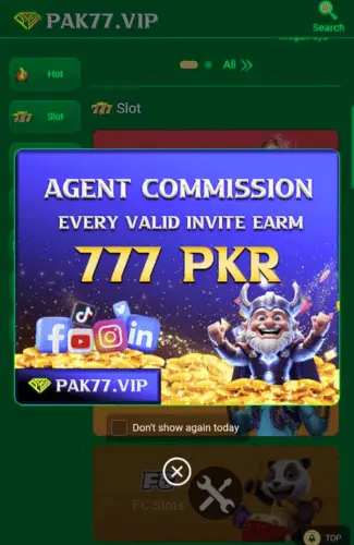 PAK77 game Apk Agent Program